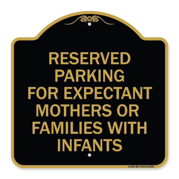 Reserved Parking for Expectant Mothers or Families with Infants, A-DES-BG-1818-23106